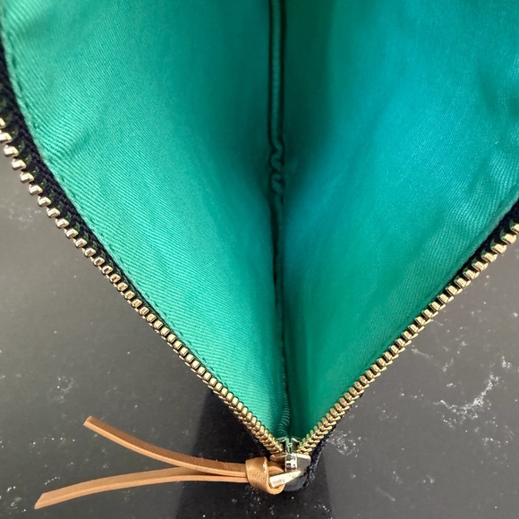 Jack Rogers Sparkling Navy Pouch Clutch - Picture 3 of 3